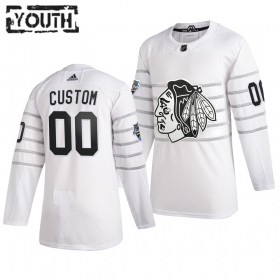 Chicago Blackhawks Custom Weiß Adidas 2020 NHL All-Star Trikot Authentic - Kinder
